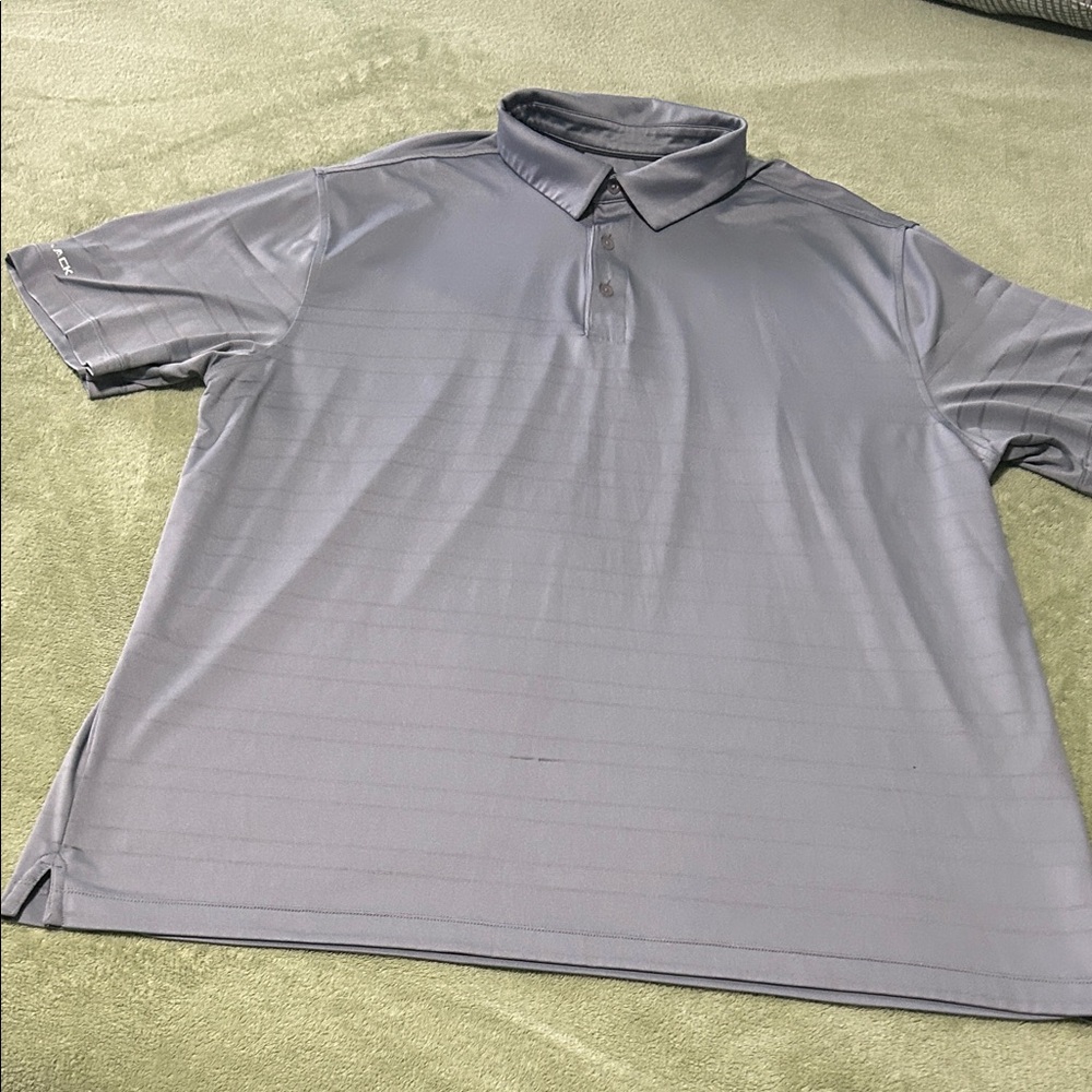 Under Armour Men's Gray Polo Shirt